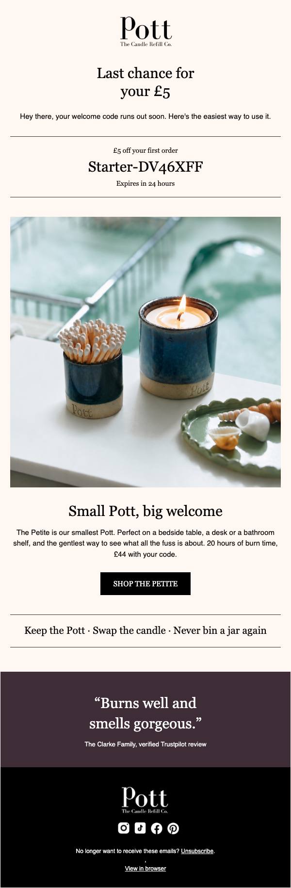 Email #6 version A, Petite